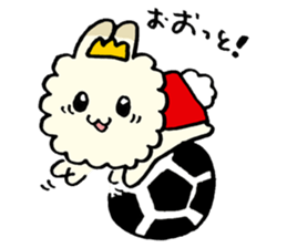prince of fluffy rabbit sticker #2721399