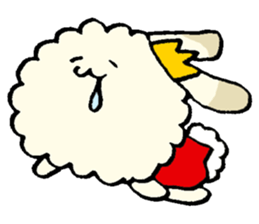 prince of fluffy rabbit sticker #2721405