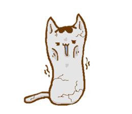 Kitty cat sticker #2721596