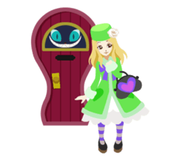 Alice's Wonder Garden sticker #2721988