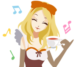 Alice's Wonder Garden sticker #2721994