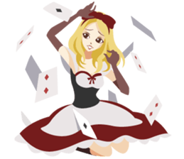 Alice's Wonder Garden sticker #2722013