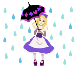 Alice's Wonder Garden sticker #2722017