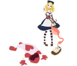 Alice's Wonder Garden sticker #2722023