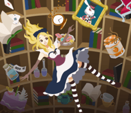 Alice's Wonder Garden sticker #2722025