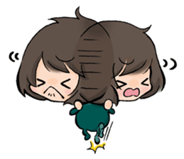 Men and women of everyday conversation sticker #2722040