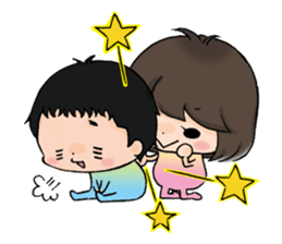 Men and women of everyday conversation sticker #2722059