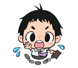 Men and women of everyday conversation sticker #2722065