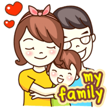 Kwan Family (English) sticker #2722177