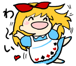 Alice&frends sticker #2722238