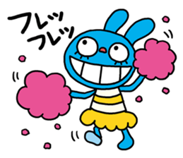 The hysteric rabbit sticker #2722347