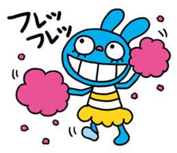 The hysteric rabbit sticker #2722347