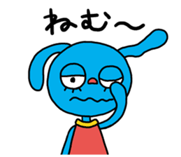 The hysteric rabbit sticker #2722348