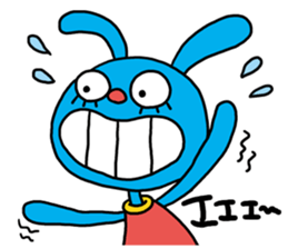 The hysteric rabbit sticker #2722351