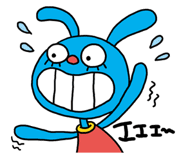 The hysteric rabbit sticker #2722351