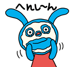 The hysteric rabbit sticker #2722352