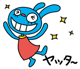 The hysteric rabbit sticker #2722353