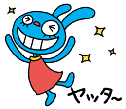 The hysteric rabbit sticker #2722353