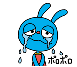 The hysteric rabbit sticker #2722356