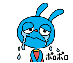 The hysteric rabbit sticker #2722356