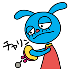 The hysteric rabbit sticker #2722358