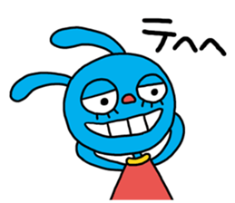 The hysteric rabbit sticker #2722364