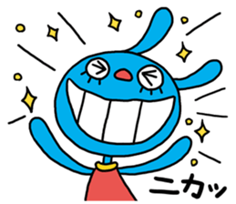 The hysteric rabbit sticker #2722365