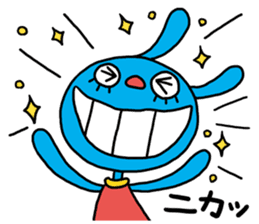 The hysteric rabbit sticker #2722365