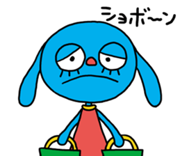 The hysteric rabbit sticker #2722366