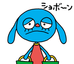 The hysteric rabbit sticker #2722366