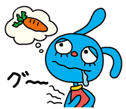 The hysteric rabbit sticker #2722368