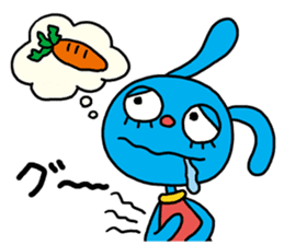 The hysteric rabbit sticker #2722368