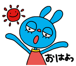 The hysteric rabbit sticker #2722372