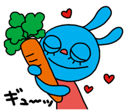 The hysteric rabbit sticker #2722373