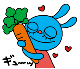 The hysteric rabbit sticker #2722373