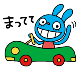 The hysteric rabbit sticker #2722376