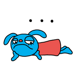 The hysteric rabbit sticker #2722378