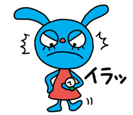 The hysteric rabbit sticker #2722382