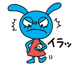 The hysteric rabbit sticker #2722382