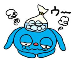 The hysteric rabbit sticker #2722383