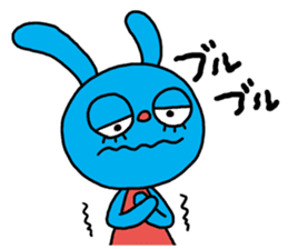 The hysteric rabbit sticker #2722385