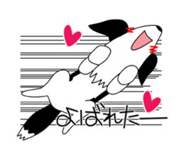 Love Love Border Collies! 2 sticker #2722448