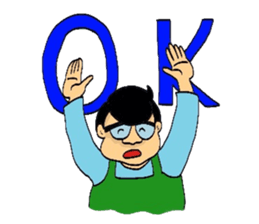 Mr.Kuma and Mrs.Haruko sticker #2722652