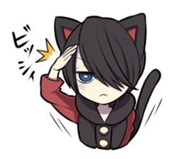 BLACK KITTEN sticker #2722708