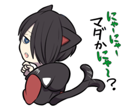BLACK KITTEN sticker #2722722