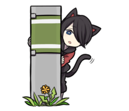 BLACK KITTEN sticker #2722741