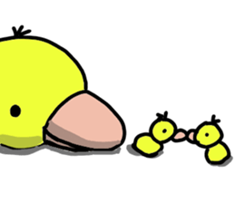 king chick sticker #2723537