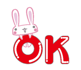 It is a rabbit secretly sticker #2723710