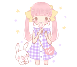 girls sticker nono sticker #2724035