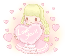 girls sticker nono sticker #2724046